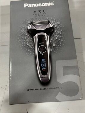 Panasonic LV65S Arc5 Men's 5-Blade Cordless Electric Razor with Shave Sensor